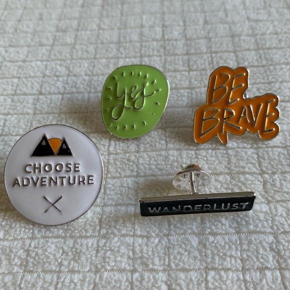 NWT Happy Jackets enamel pin set {4pcs.} - Picture 2 of 10